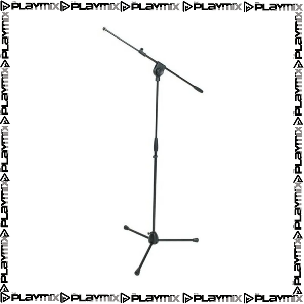 Proel PRO200BK Microphone Stand – Heavy Duty Tripod Boom Stand