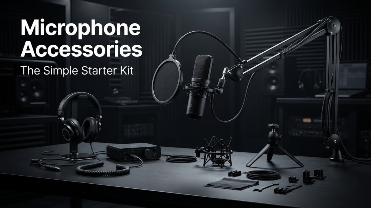 Microphone Accessories for Beginners: The Simple Starter Kit