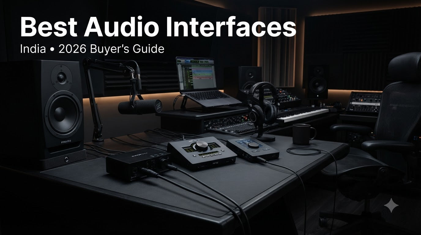 Best Audio Interfaces for Home Studios in India (2026 Buyer's Guide)
