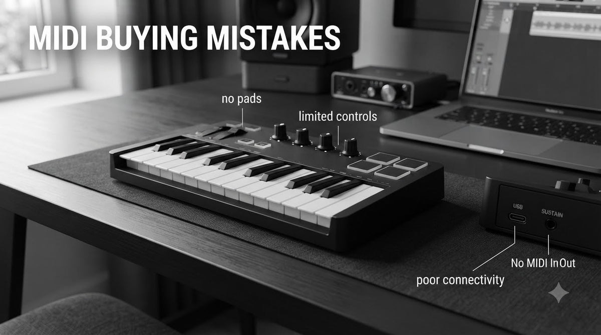 MIDI Keyboard Buying Mistakes to Avoid for a Home Studio
