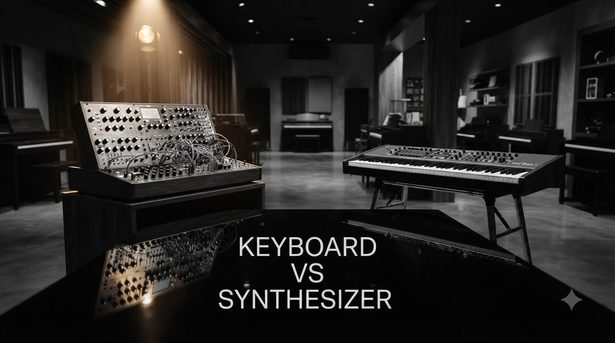 Keyboard vs Synthesizer: Key Differences Explained (2026)
