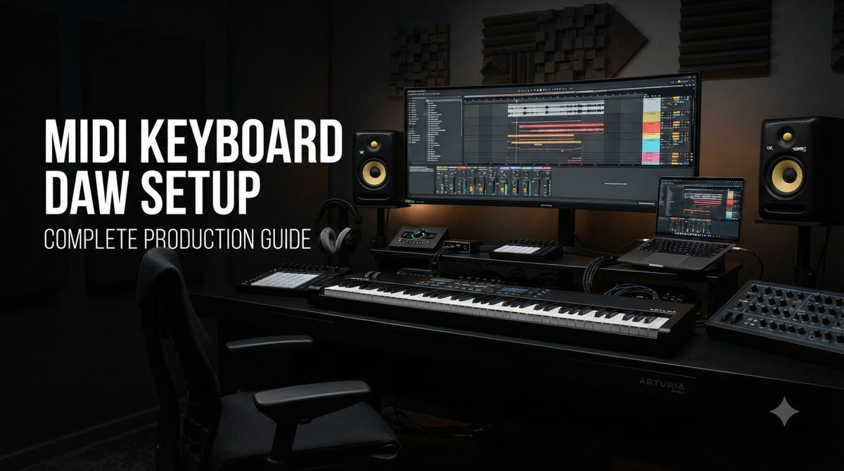 MIDI Keyboard Setup With Your DAW: The Complete Guide