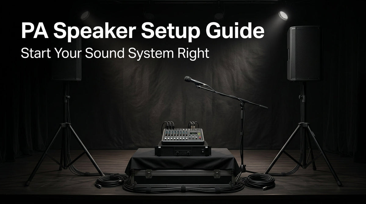 PA Speaker for Small Venues in India: The Simple First Setup