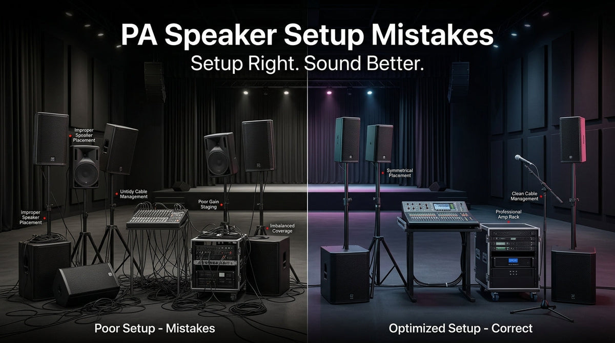 PA Speaker Setup Mistakes to Avoid in India