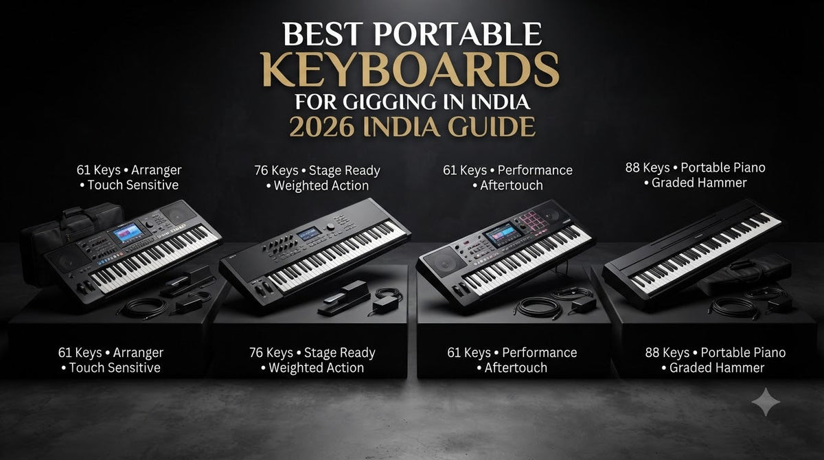 Best Portable Keyboards for Gigging in India (2026 Guide)