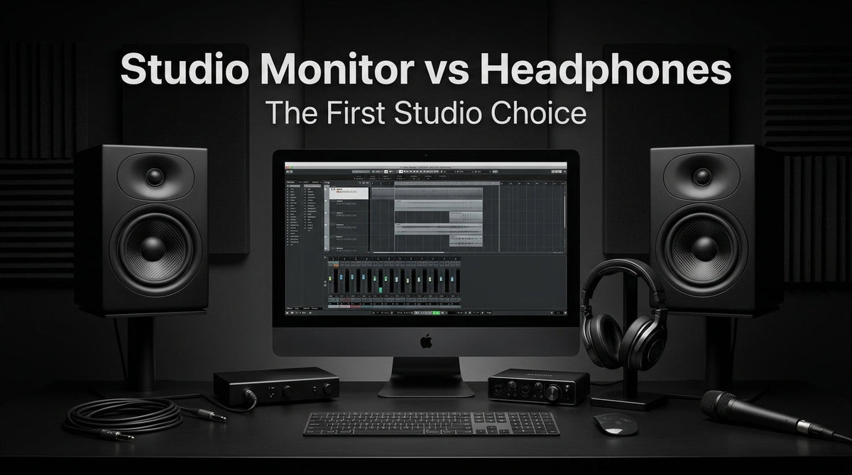 Studio Monitor vs Headphones for Beginners (India): Which First?