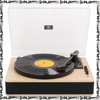 Fenton RP162LW Hi-Fi Record Player – Bluetooth Out & USB, Light Wood