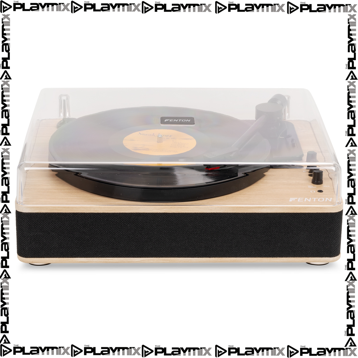 Fenton RP162LW Hi-Fi Record Player – Bluetooth Out & USB, Light Wood