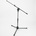 PROEL PRO281BK Microphone Stand – Professional Low Profile Boom Stand