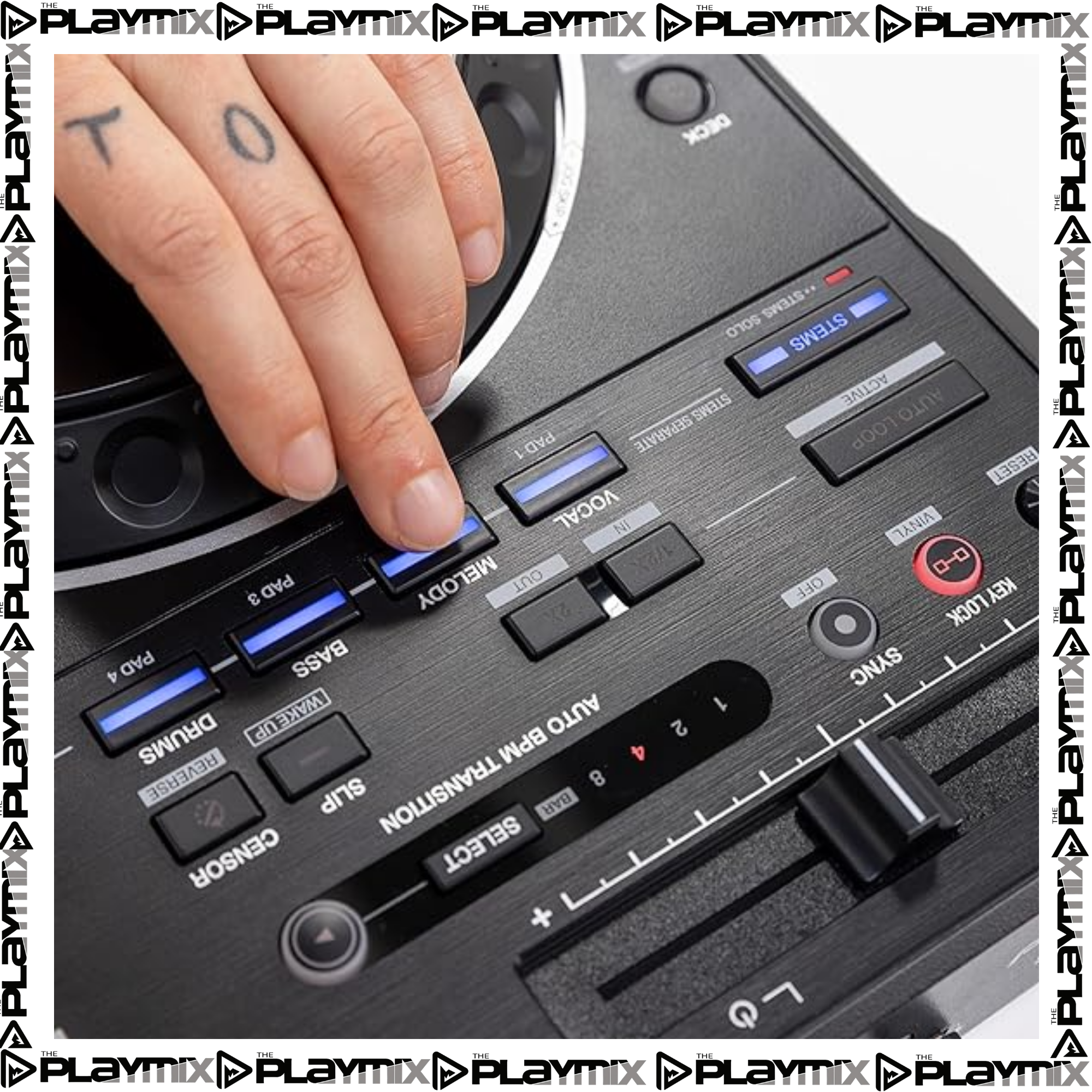 Pioneer DJ DDJ-REV5 4-Deck DJ Controller for Serato & rekordbox