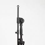 PROEL PRO281BK Microphone Stand – Professional Low Profile Boom Stand