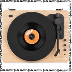 Fenton RP162LW Hi-Fi Record Player – Bluetooth Out & USB, Light Wood