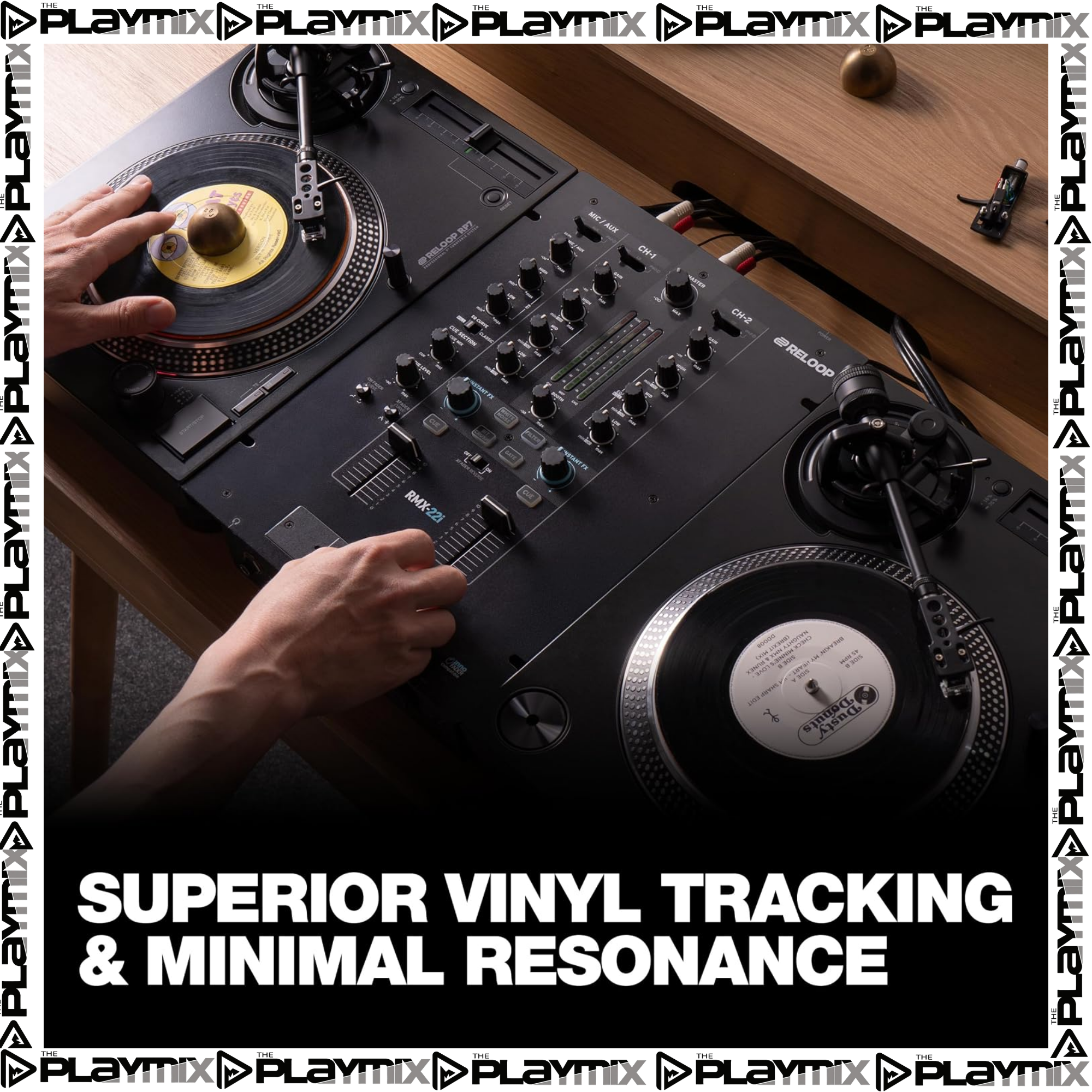 Reloop RP-7 DJ Turntable | Professional 7-Inch Vinyl Deck
