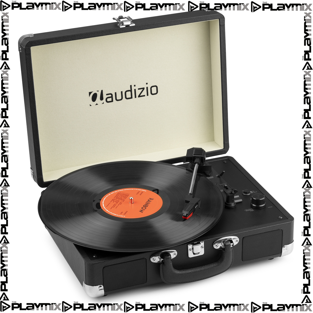 Record Player Briefcase with BT In/Out