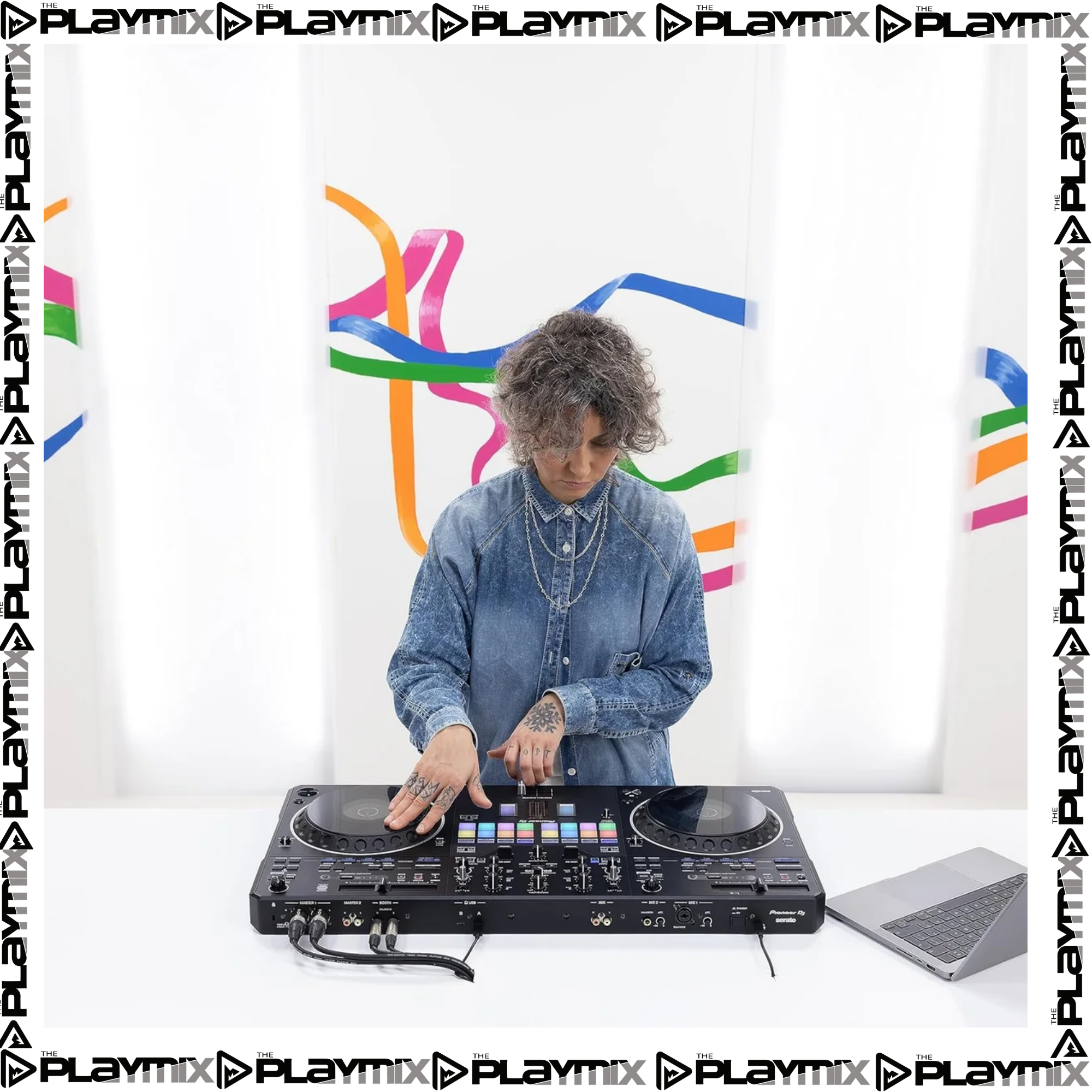 Pioneer DJ DDJ-REV5 4-Deck DJ Controller for Serato & rekordbox