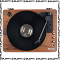 Fenton RP162D Hi-Fi Record Player – Bluetooth Out & USB, Dark Wood