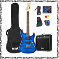 GigKit Electric Guitar Pack Quilted Style Dark Blue
