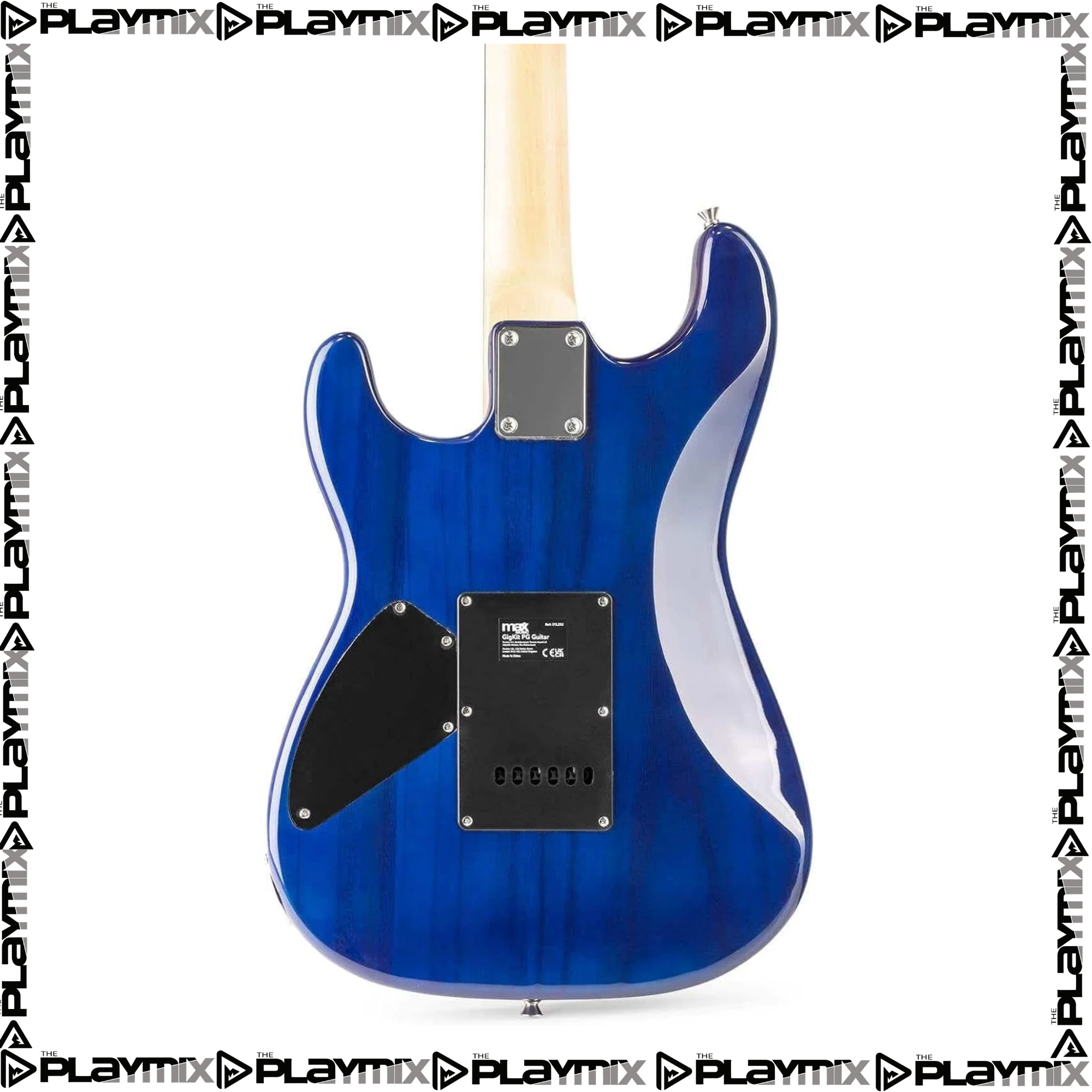 GigKit Electric Guitar Pack Quilted Style Dark Blue