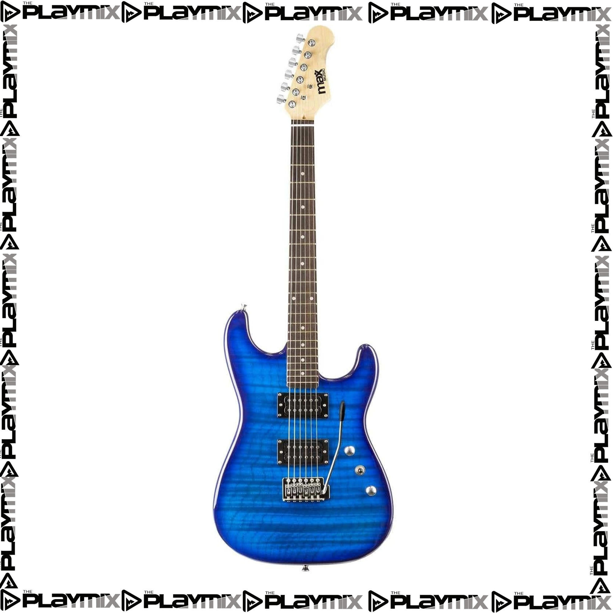GigKit Electric Guitar Pack Quilted Style Dark Blue