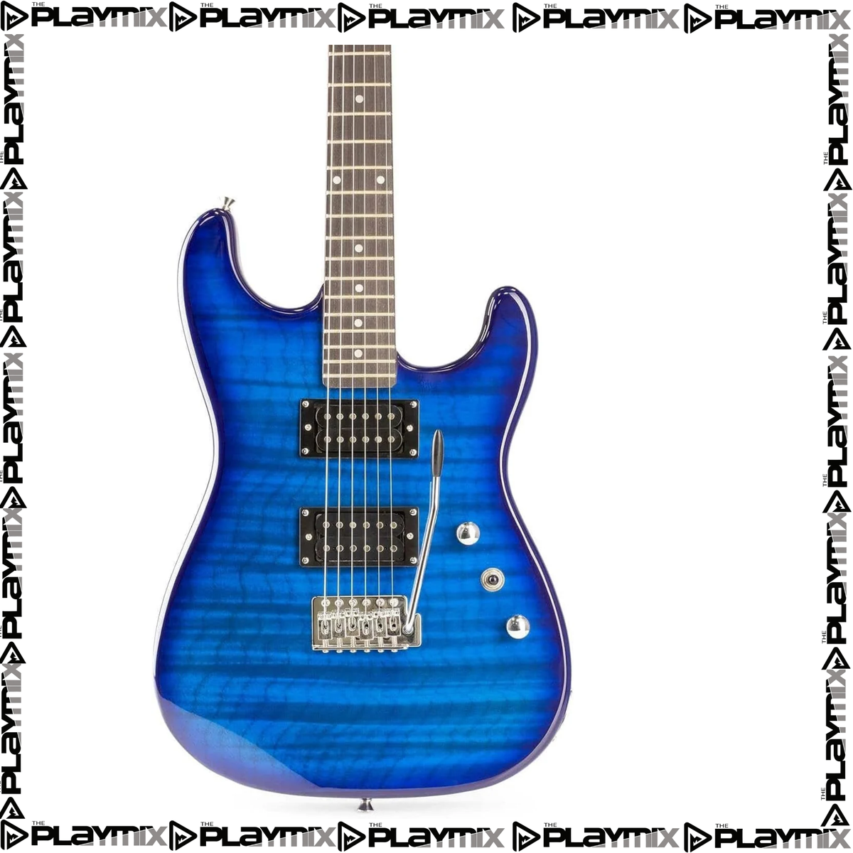 GigKit Electric Guitar Pack Quilted Style Dark Blue