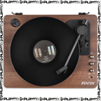 Fenton RP162 Hi-Fi Record Player – Bluetooth Out & USB, Walnut