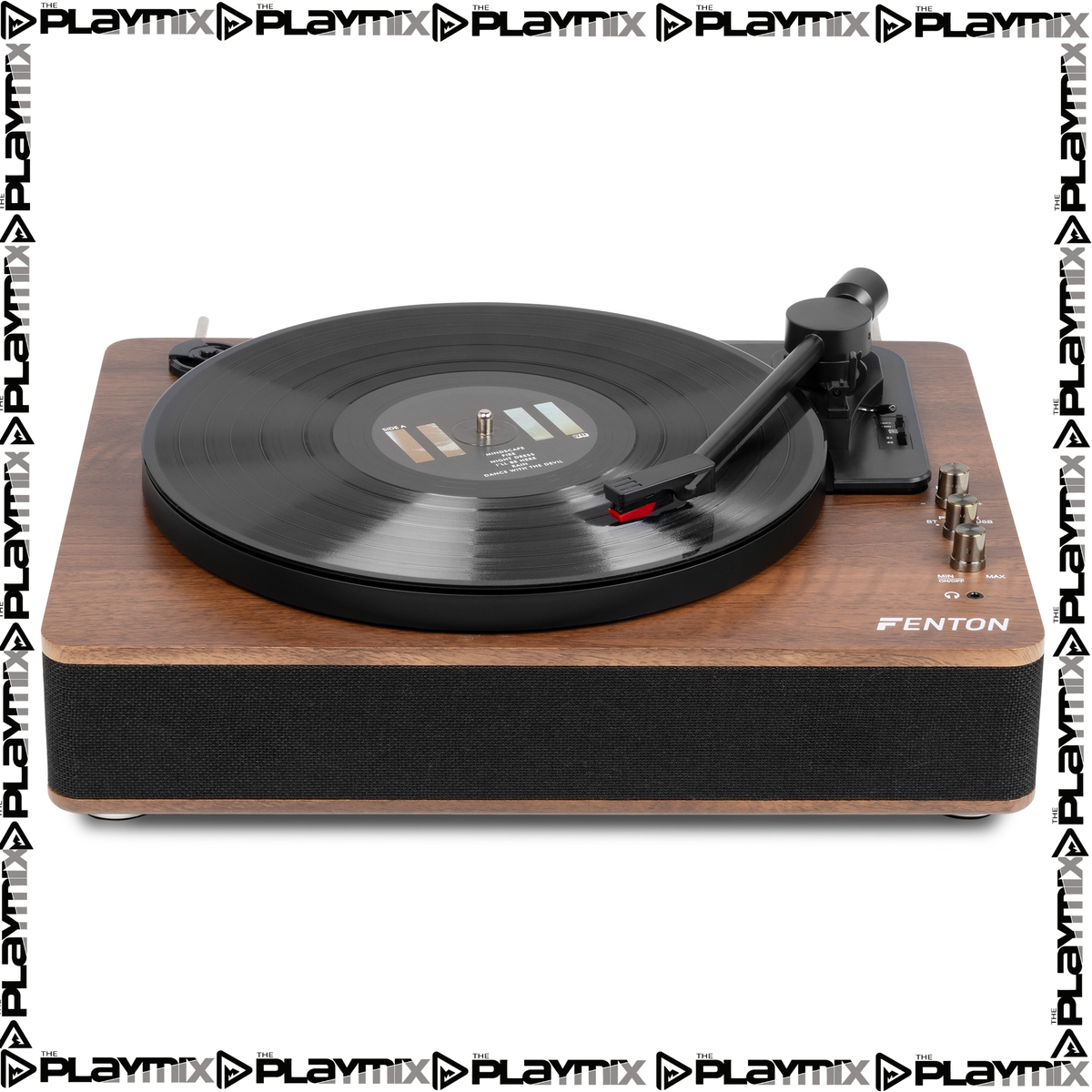 Fenton RP162 Hi-Fi Record Player – Bluetooth Out & USB, Walnut
