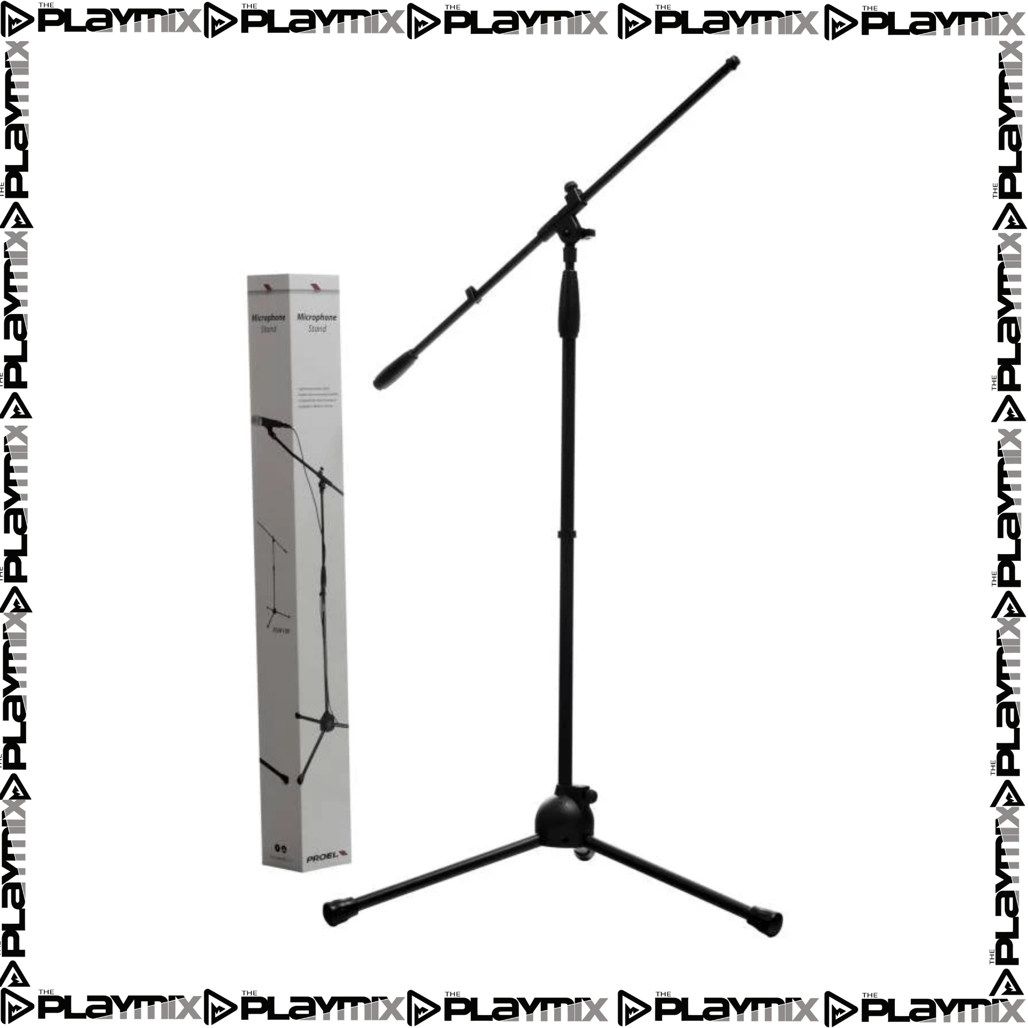 (OpenBox)Proel RSM180 Professional Tripod Boom Microphone Stand