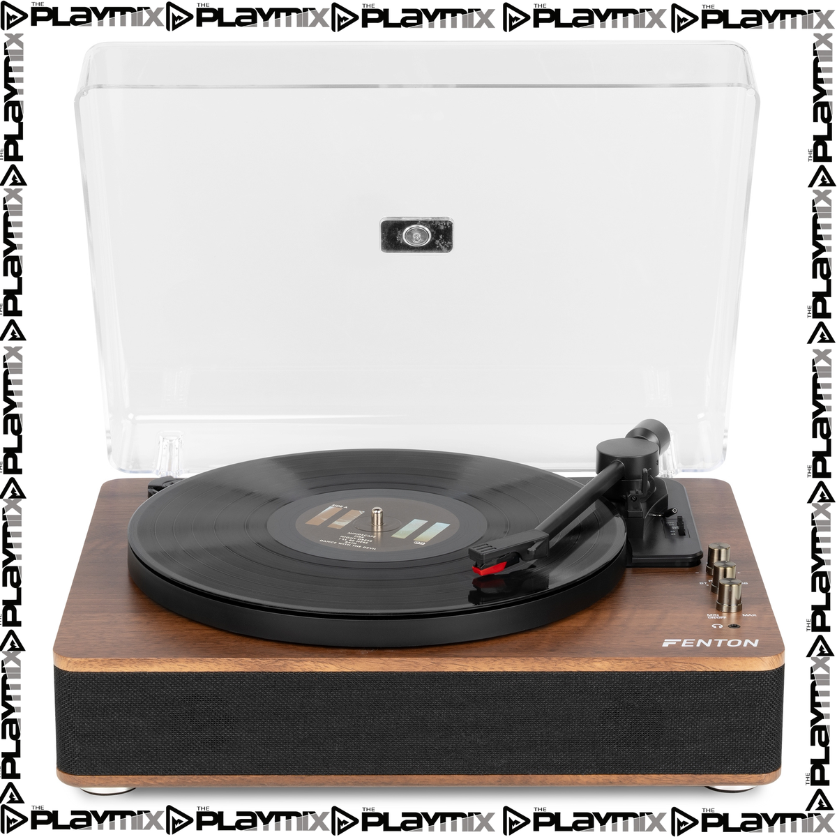 Fenton RP162 Hi-Fi Record Player – Bluetooth Out & USB, Walnut