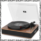 Fenton RP162 Hi-Fi Record Player – Bluetooth Out & USB, Walnut
