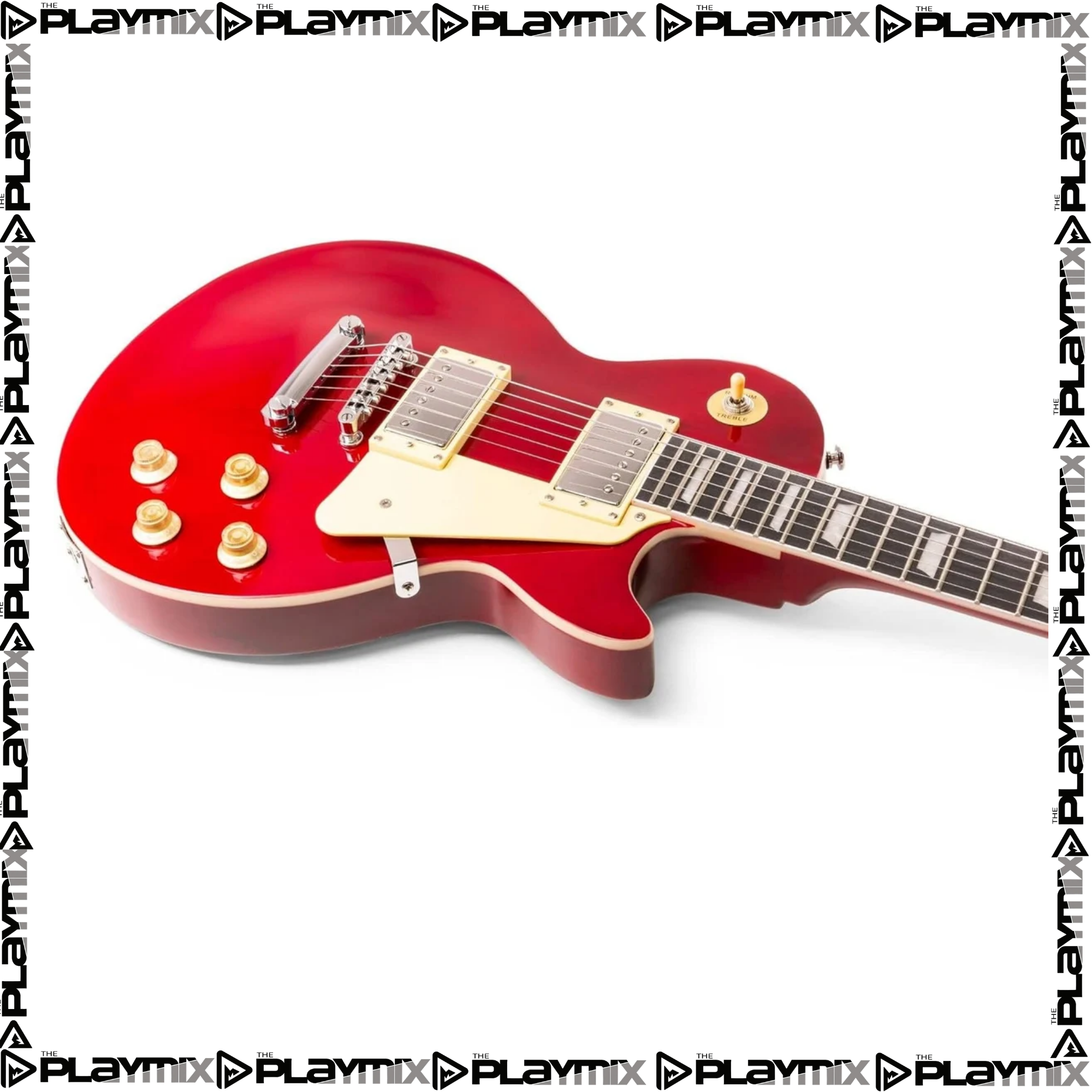 GigKit Electric Guitar Pack SC Style Dark Red