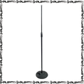 Proel OST110BK Microphone Stand – Straight Stand with Cast-Iron Base