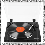 Audizio RP310 Record Player – USB Recording, Black