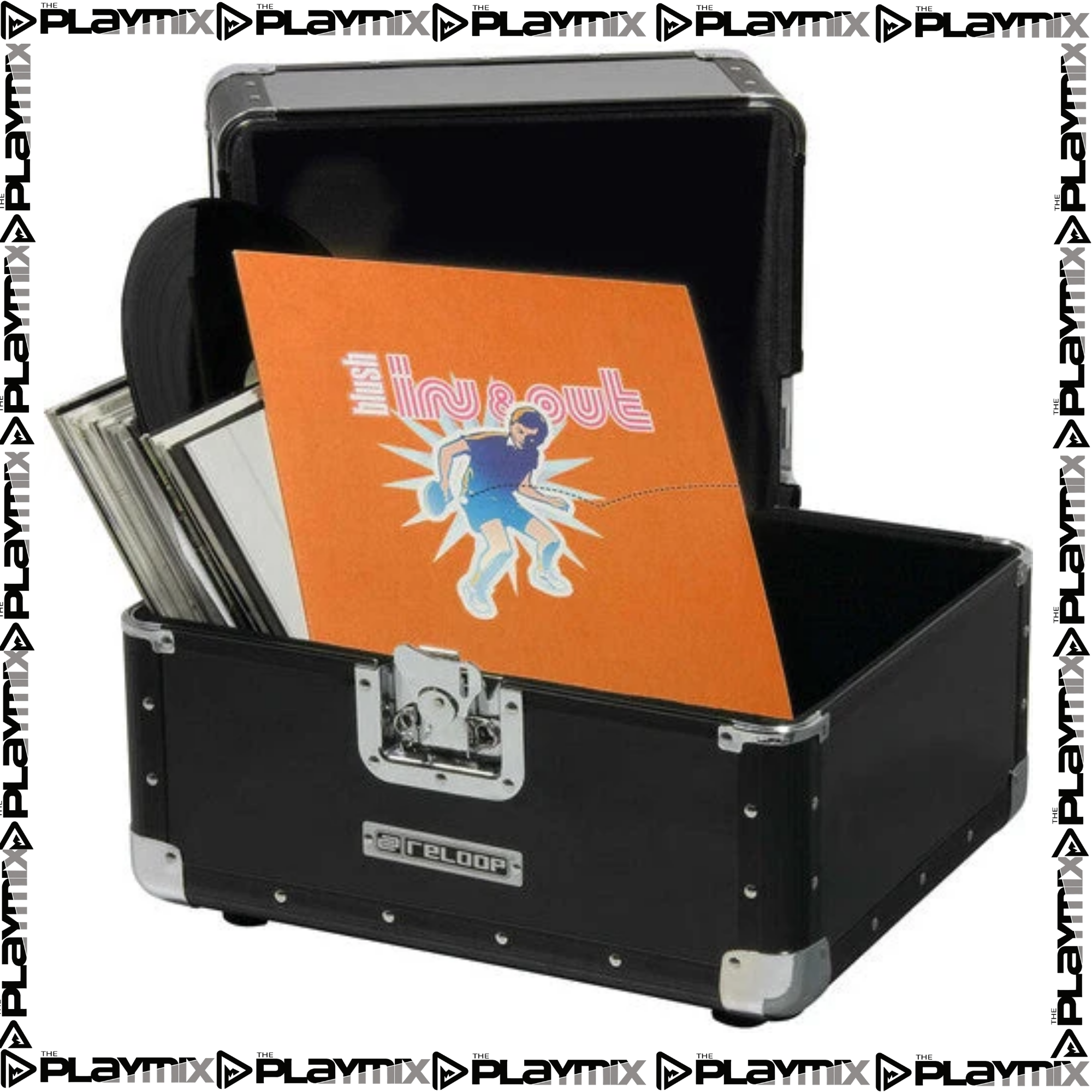 Reloop 120 Trolley Record Case