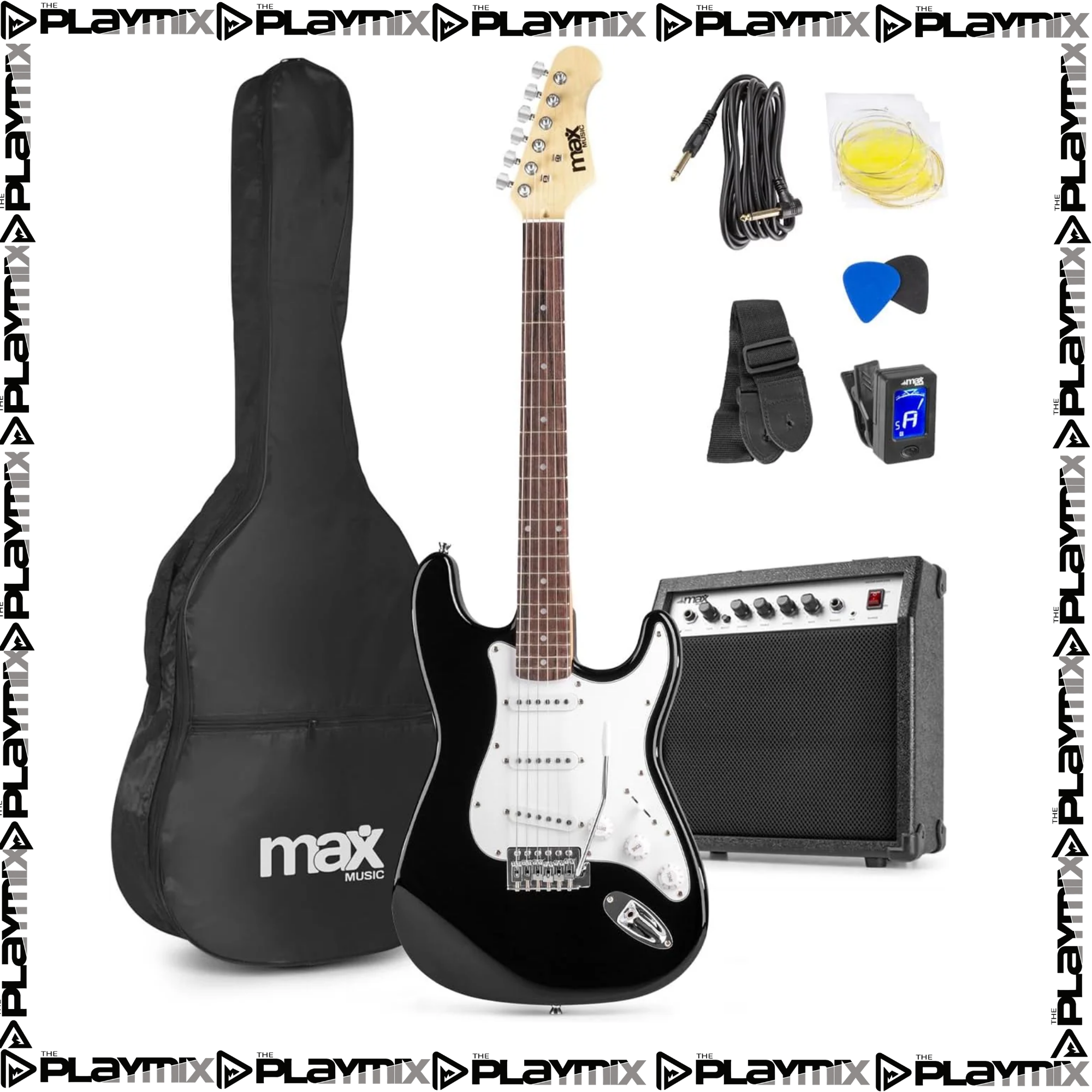 GigKit Bass Guitar Pack Black