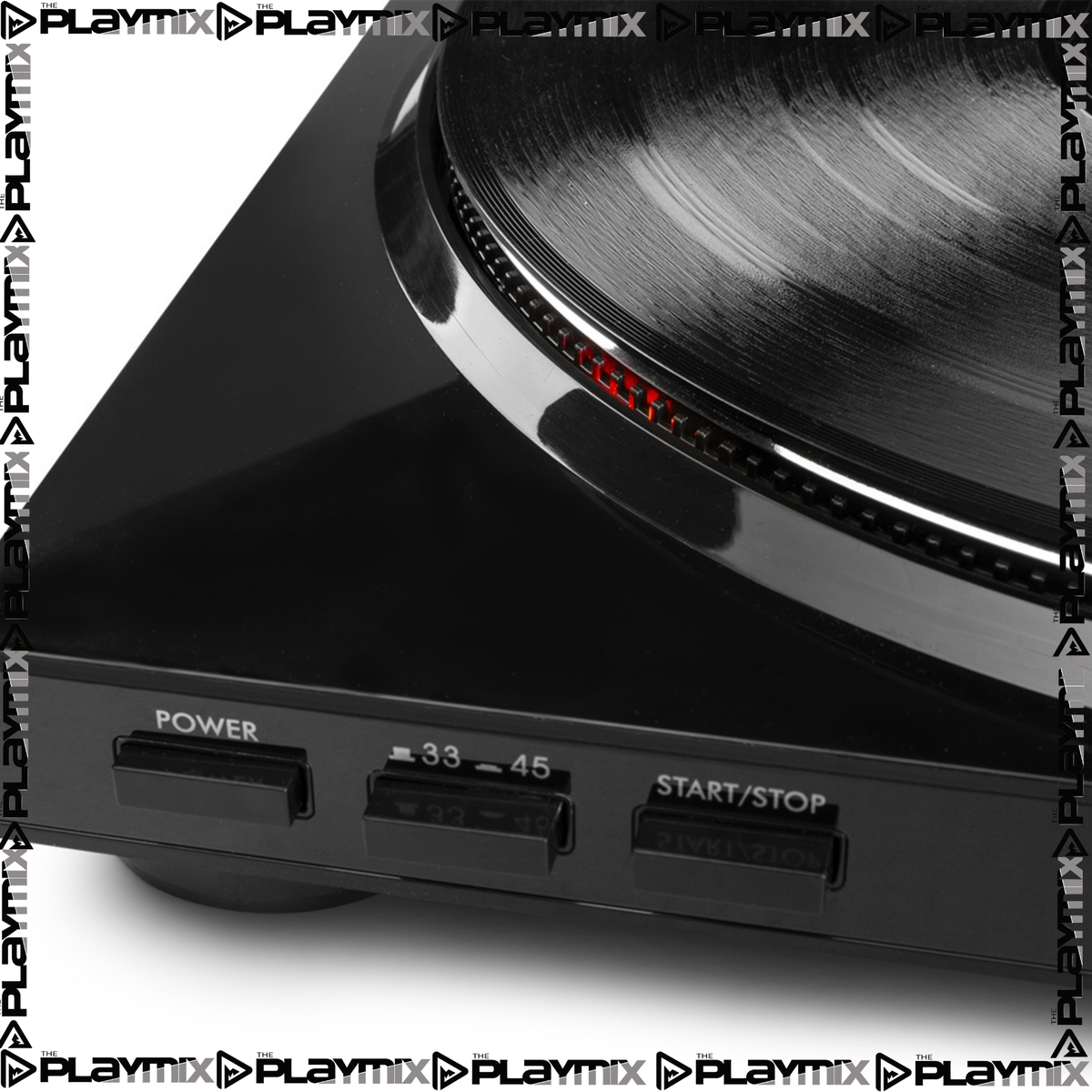 Audizio RP310 Record Player – USB Recording, Black