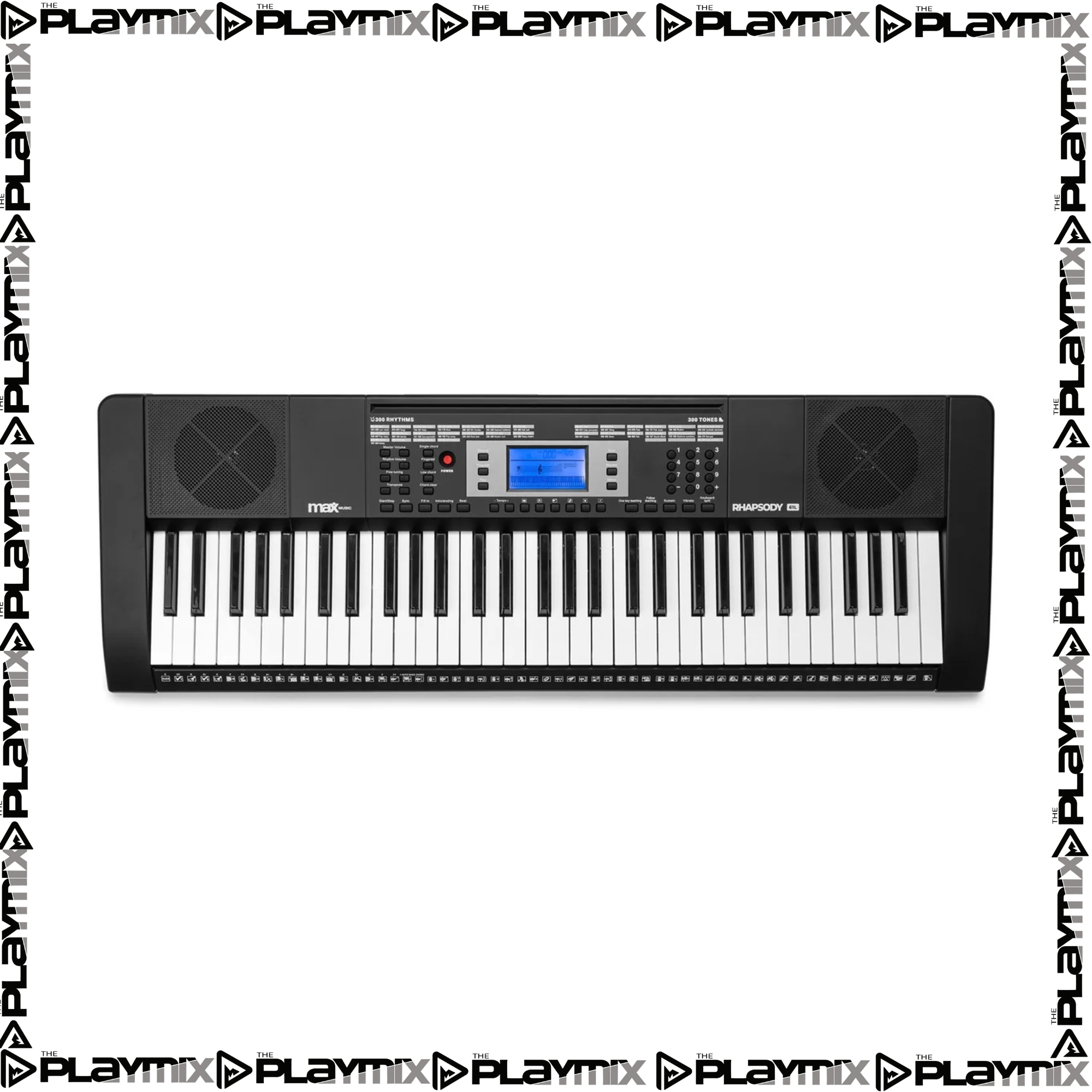 Rhapsody61L Electronic Keyboard with 61 lighted keys Set
