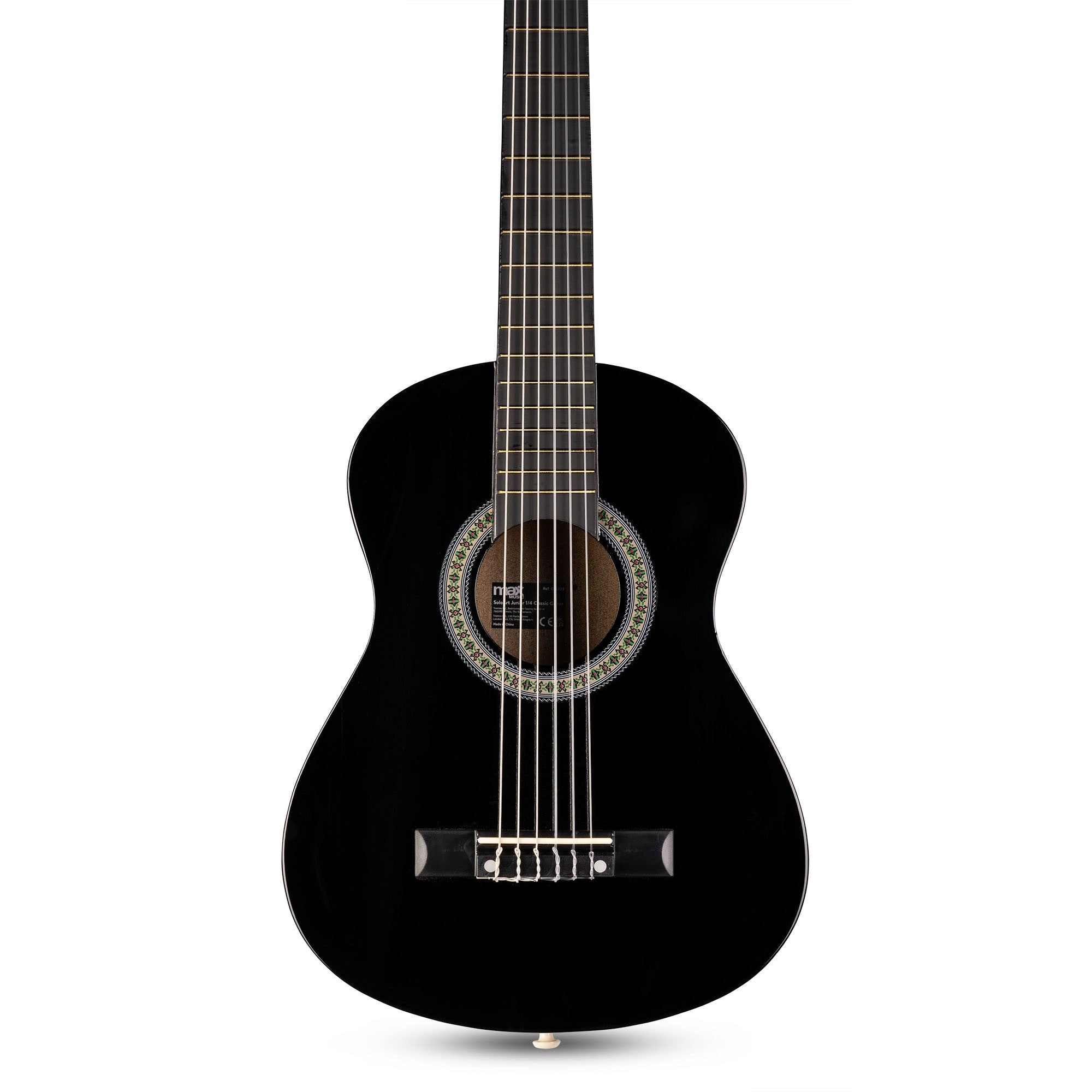 SoloArt Junior 1/4 Classic Guitar Pack Black