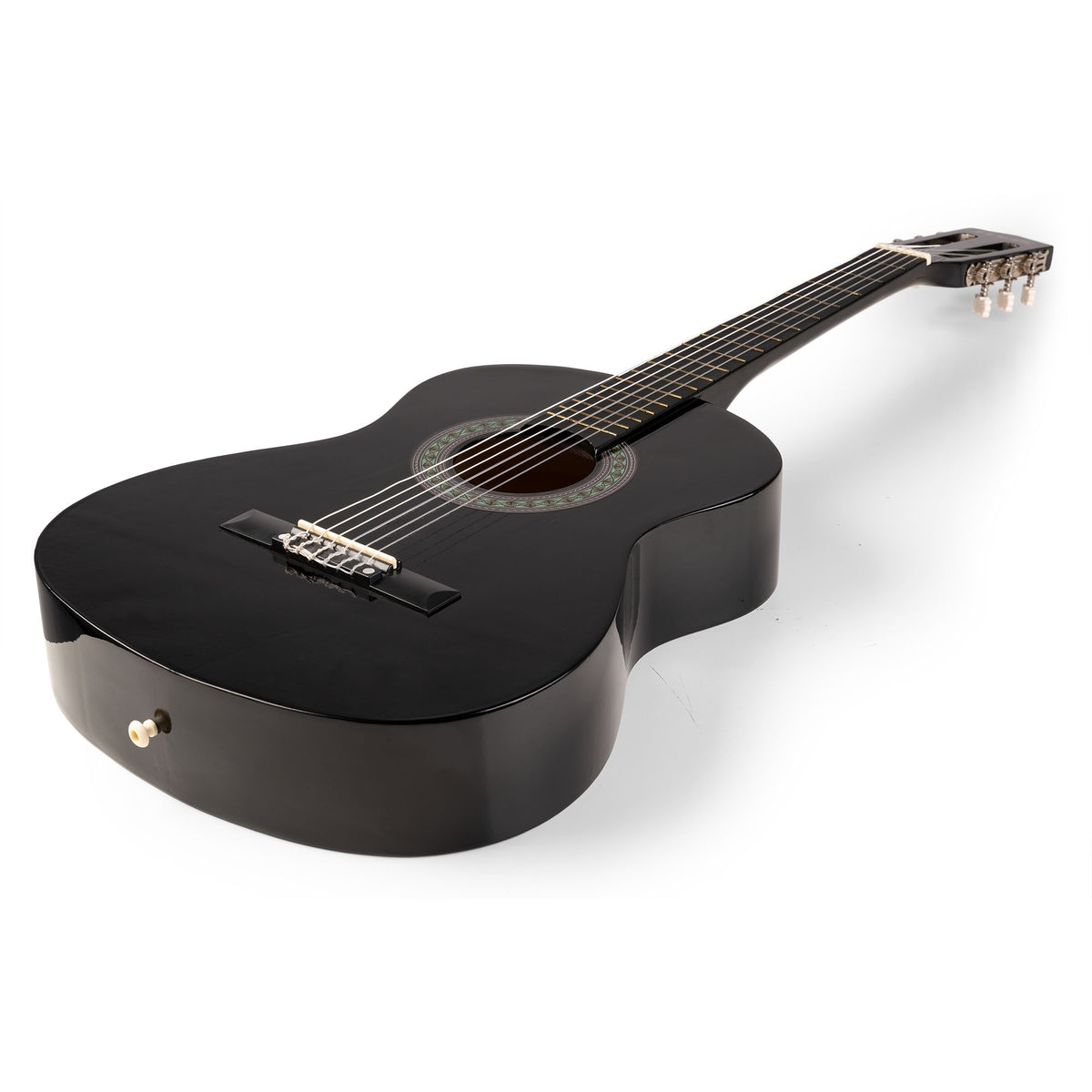 3/4 Scale Nylon Strings and Fretboard Close-up View