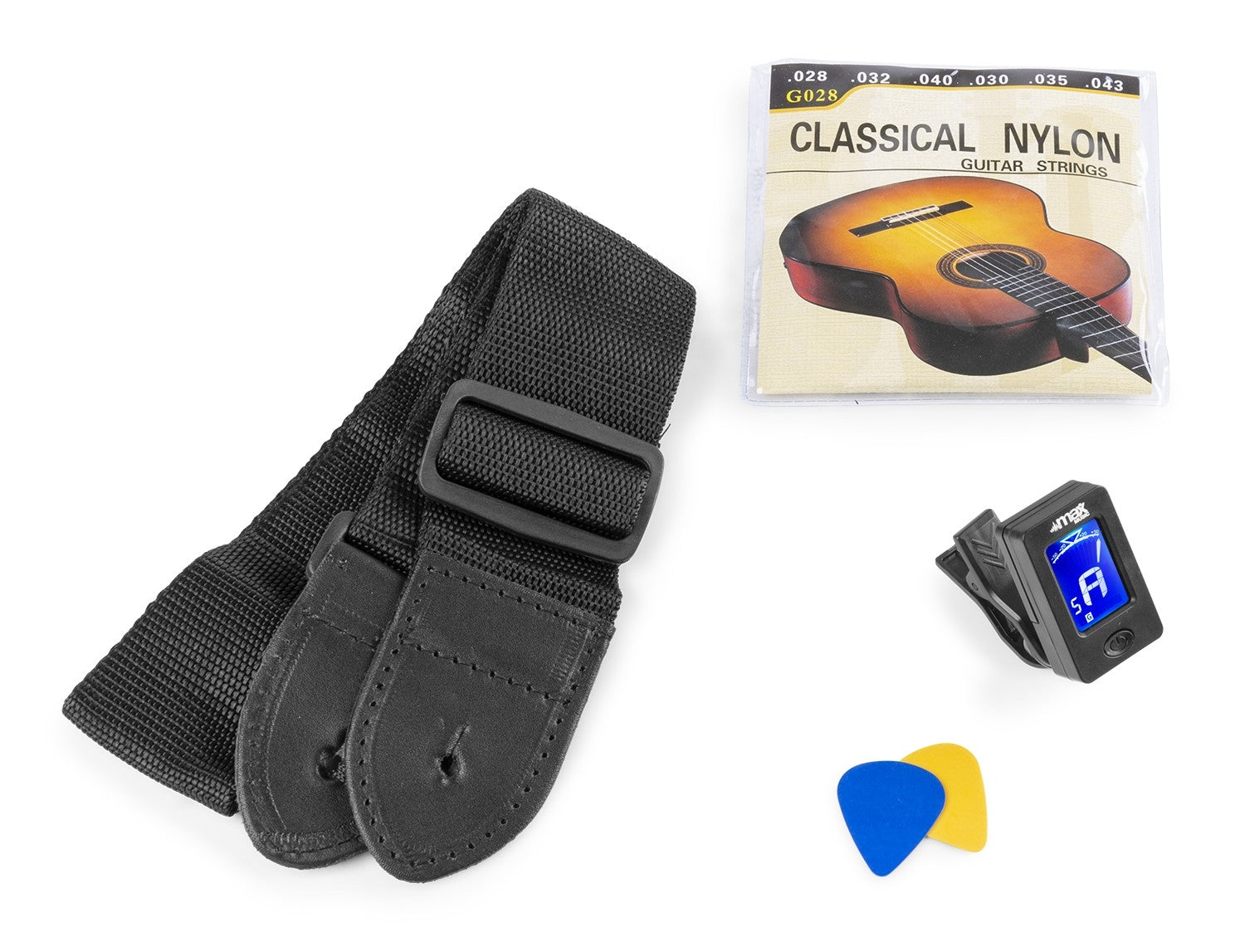 SoloArt Classic Guitar Pack Natural