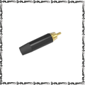 PROEL DHRCAMBB RCA Connector – Professional Gold-Plated Audio Plug