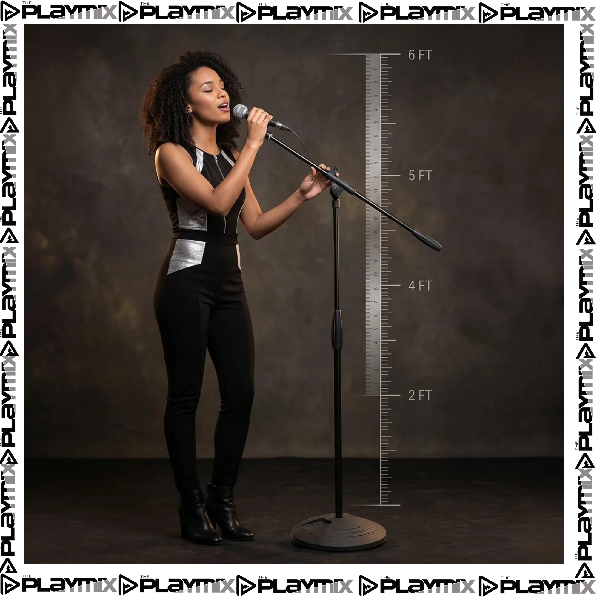 Proel DST140BK Microphone Stand