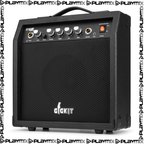 MAX GigKit Electric Guitar Kit Quilted Black – with 40W Amp, Gig Bag & Accessories