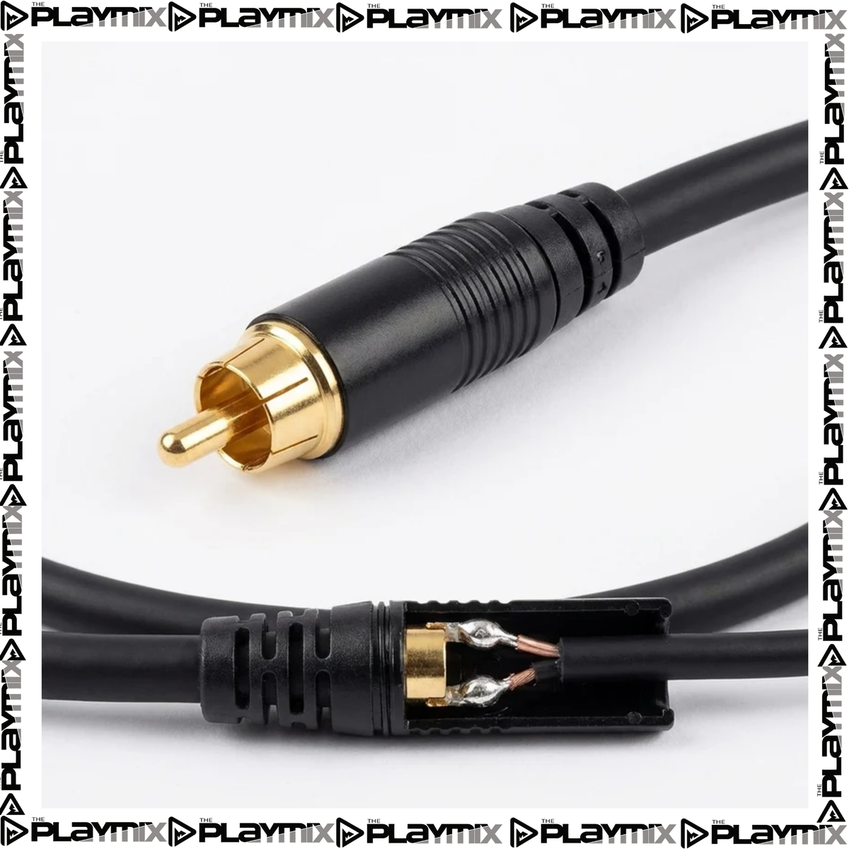 PROEL DHRCAMBB RCA Connector – Professional Gold-Plated Audio Plug