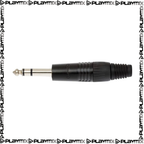Proel S3CBK 6.3mm Stereo Jack Plug – Professional TRS Audio Connector
