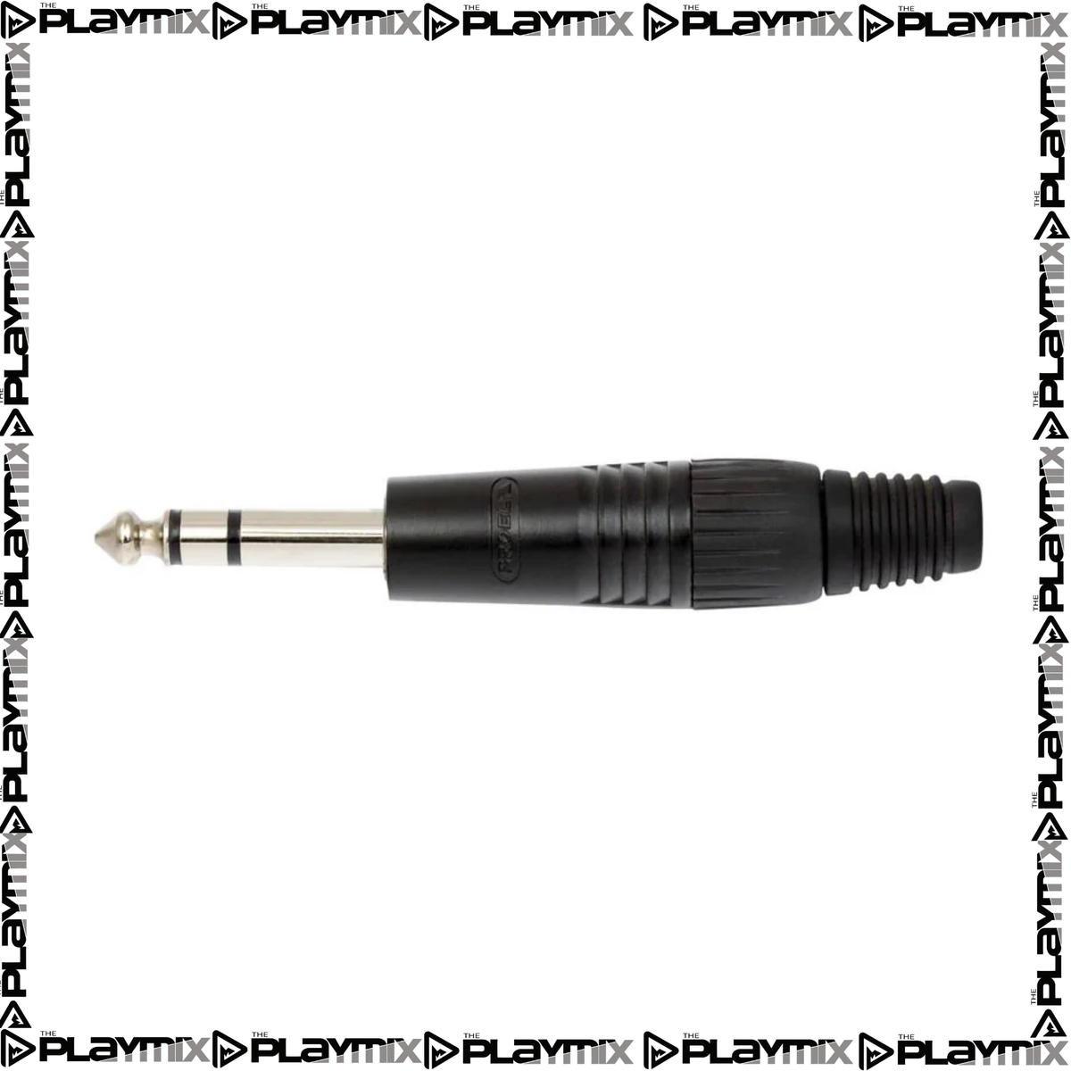Proel S3CBK 6.3mm Stereo Jack Plug – Professional TRS Audio Connector