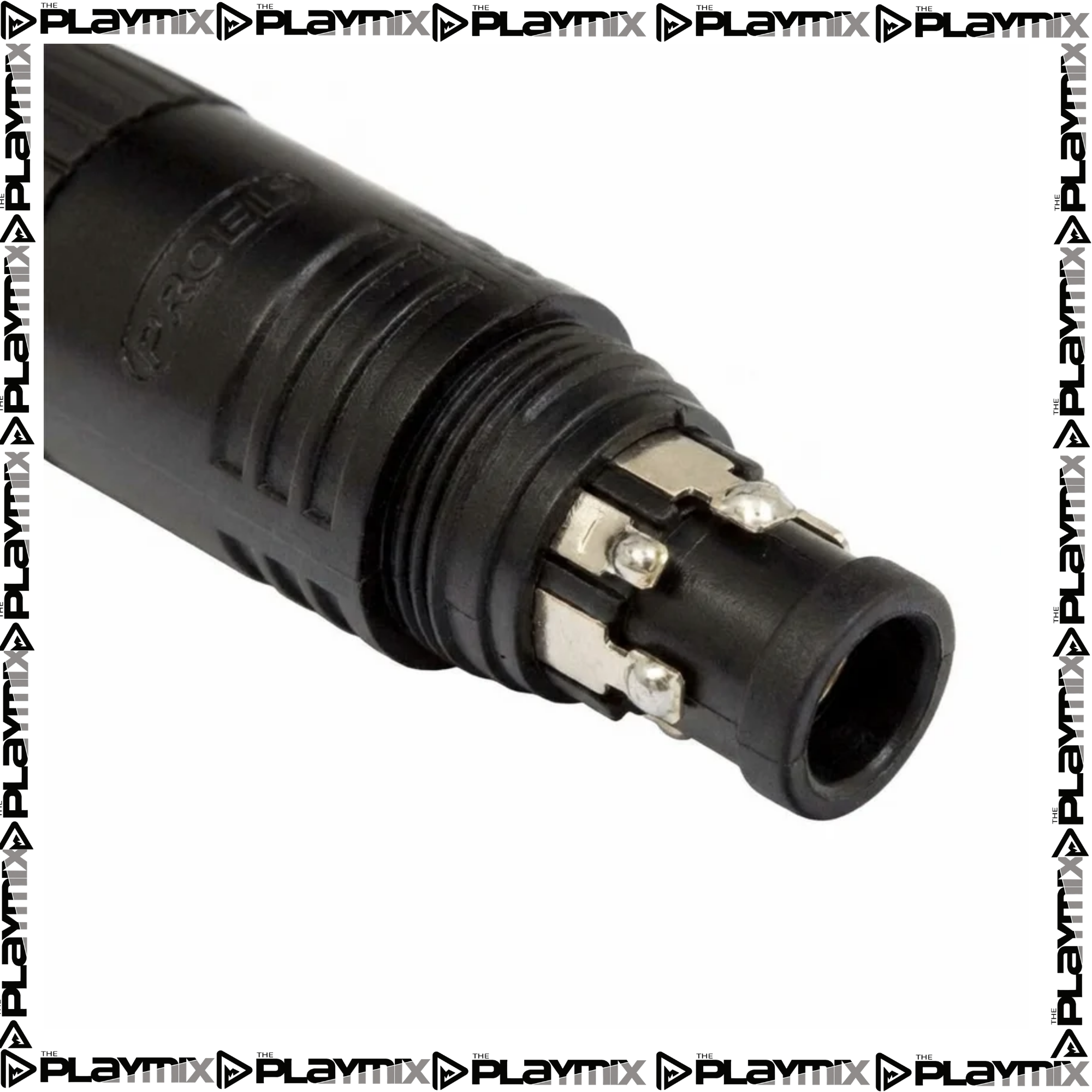 Proel S3CBK 6.3mm Stereo Jack Plug – Professional TRS Audio Connector