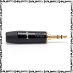 DieHard DHJ35SBK 3.5 mm Stereo Jack Connector – TRS Plug (Packs of 4/8/20)