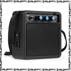MAX GigKit Kids Electric Guitar Kit 1/4 Black – with 10W Amp, Gig Bag & Accessories