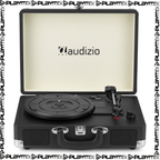 Record Player Briefcase with BT In/Out