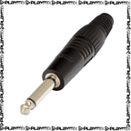 Proel S2CBK 1/4 Inch Mono Jack – Professional TS Audio Connector